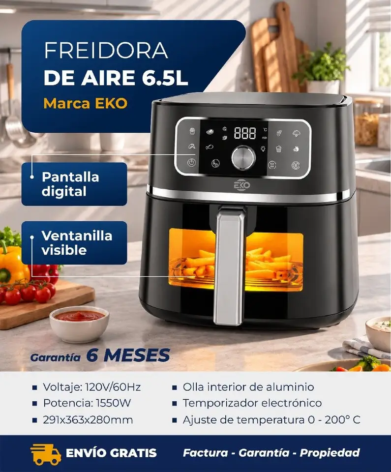Freidora De Aire 6.5l