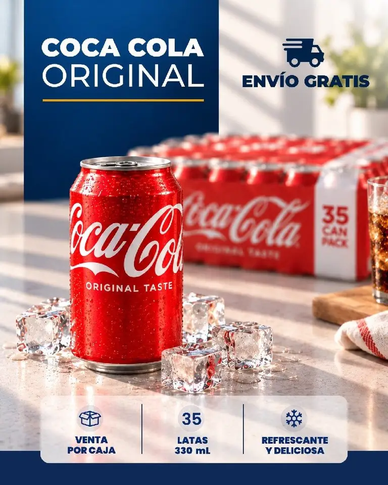 Refresco Coca-cola Original (caja 35u)